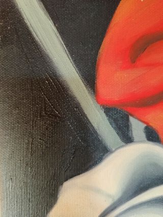 Quadro Tamara de Lempicka (copia)