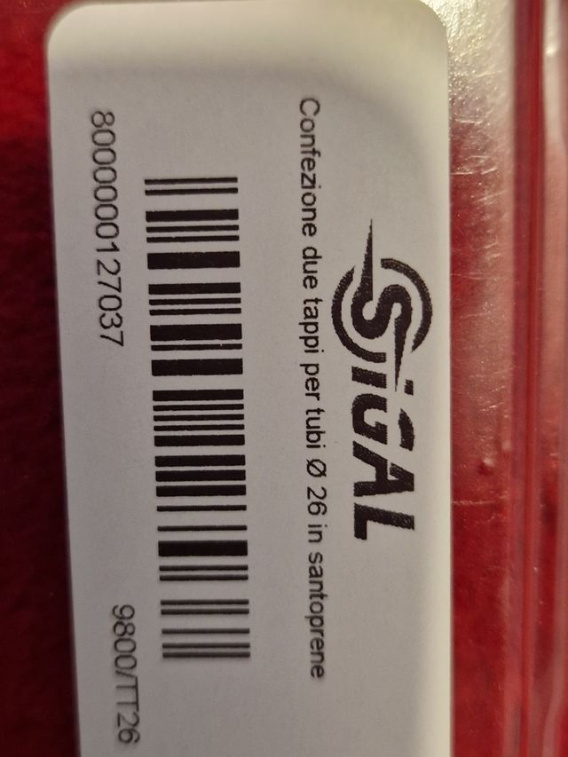 Tapones fusiles 26 mm diámetro sigalsub