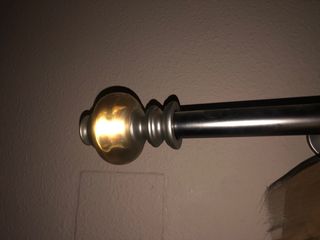 Bastone per tende a sfera in vetro