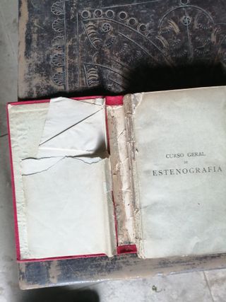 livro curso geral de estenografia 1945 , ver fotos