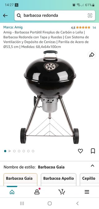 Barbacoa  redonda