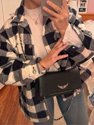 Sobrecamisa cuadros Zara