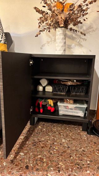 Modulo Besta con puerta 2 estantes y patas