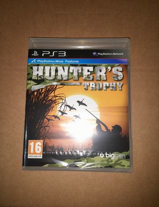 Oferta.NUEVO.Pistola Ps3+juego Hunter's Trophy 