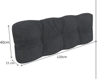 Cojines acolchados para terraza interior/exterior