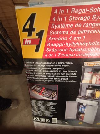 Armadio da garage 4 in 1