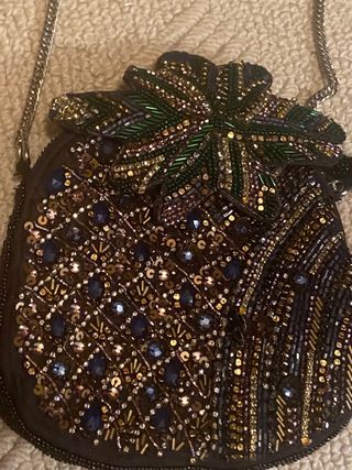 Bolso fiesta brillos