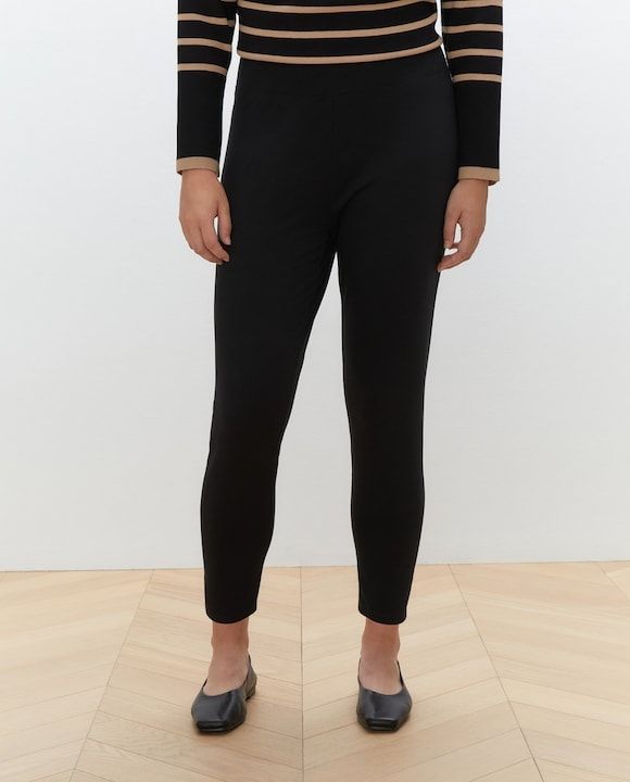 Leggins finos de vestir.Color negro.Couchel.