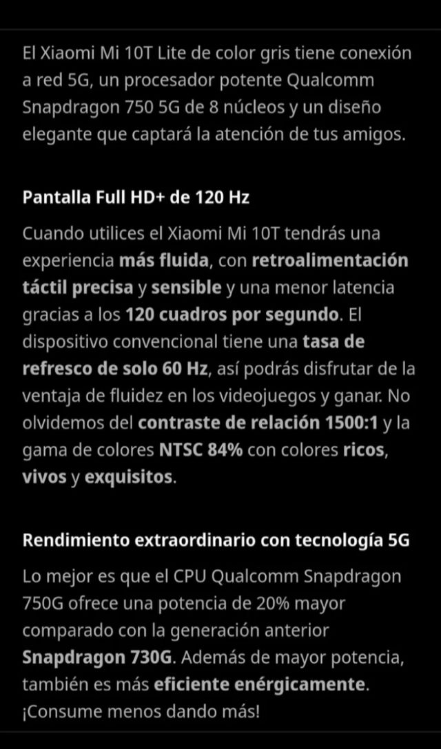 Xiaomi MI 10T LITE 5G