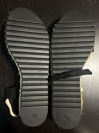 Sandalias mustang negras