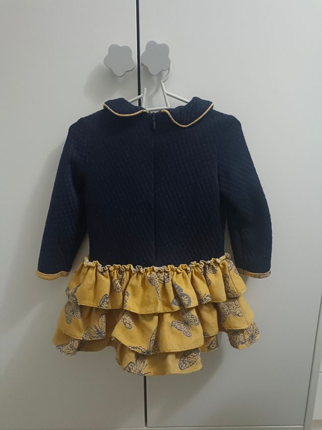 Vestido mariposas 3 años