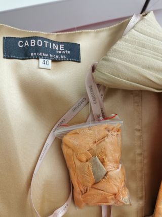 LIQUIDACION! Vestido de seda nuevo alta costura