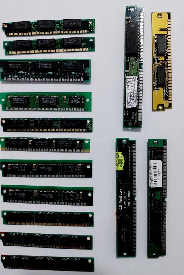 Lote memorias ram