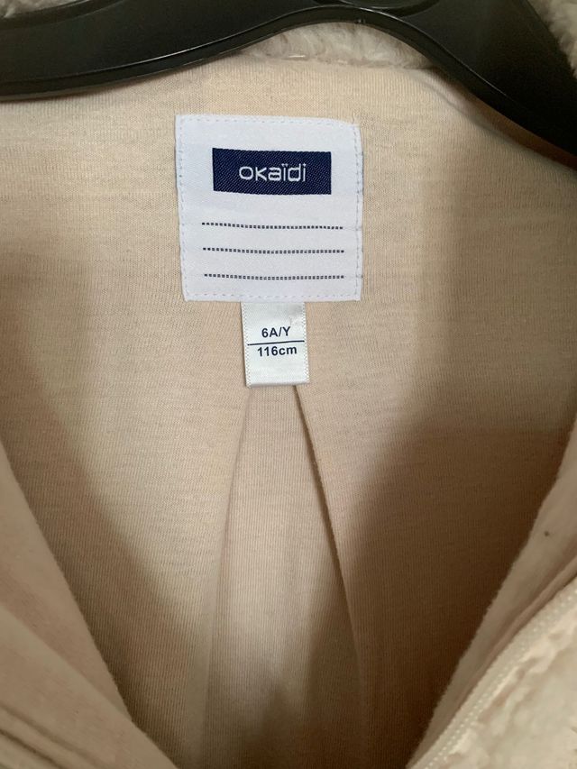 Bomber Okaidi in pelle di pecora per bambina