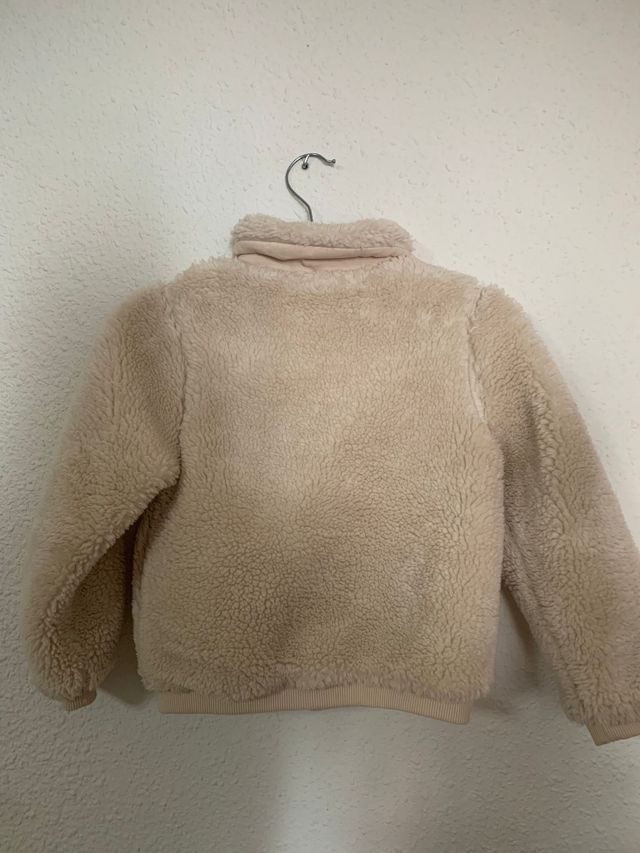 Bomber Okaidi in pelle di pecora per bambina