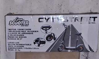 Patinete eléctrico Electric Gran Scooter ES5014