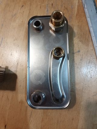 INTERCAMBIADOR DE PLACAS PARA CALDERAS. 