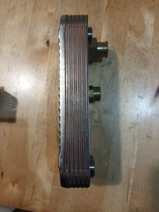 INTERCAMBIADOR DE PLACAS PARA CALDERAS. 