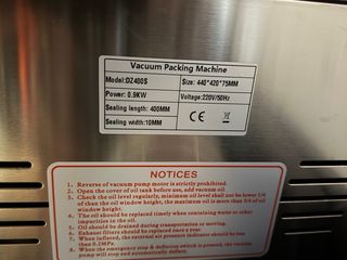 Envasadora vacio