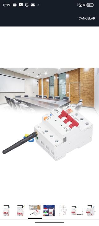WiFi Metering Circuit Breaker, 3P 63A