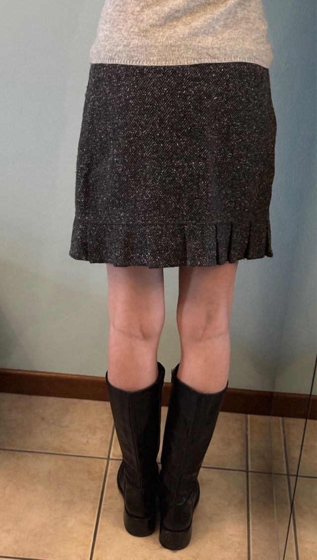 Gonna corta in maglia misura M