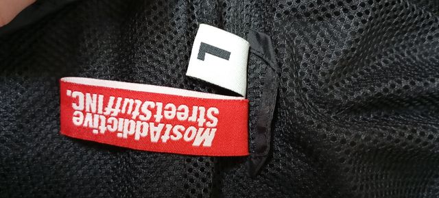 Cortavientos Negro Talla L  M.A.S.S.INC