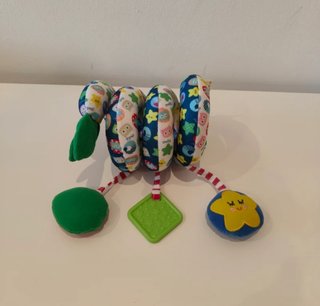 Lote 2 Juguetes bebé, Gusiluz y juguete para silla