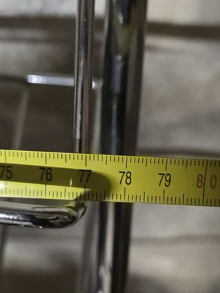 Expositor zapatillas acero inoxidable