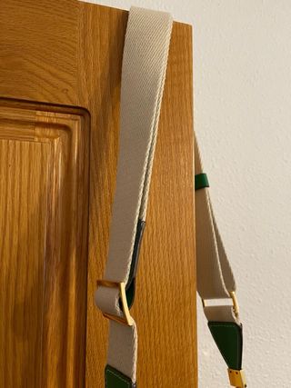 Bolso Purificación García piel verde 35€