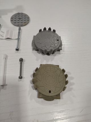 Lote estandarte similar Lego piezas