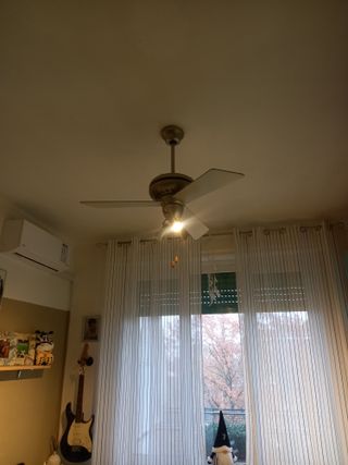 lampadario led con ventilatore