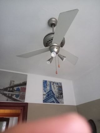 lampadario led con ventilatore