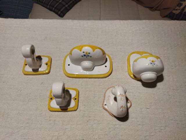 Accesorios baño porcelana