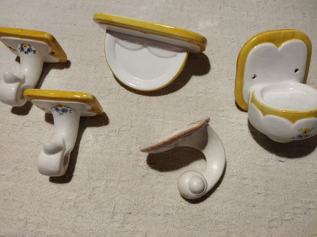 Accesorios baño porcelana