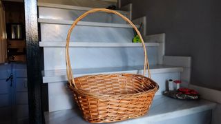 Canasta de mimbre