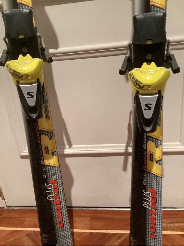 Esquis Fischer . Fijaciones Salomon