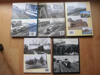 LOTE 4 PRECIOSOS LIBROS DE TRENES EN INGLÉS