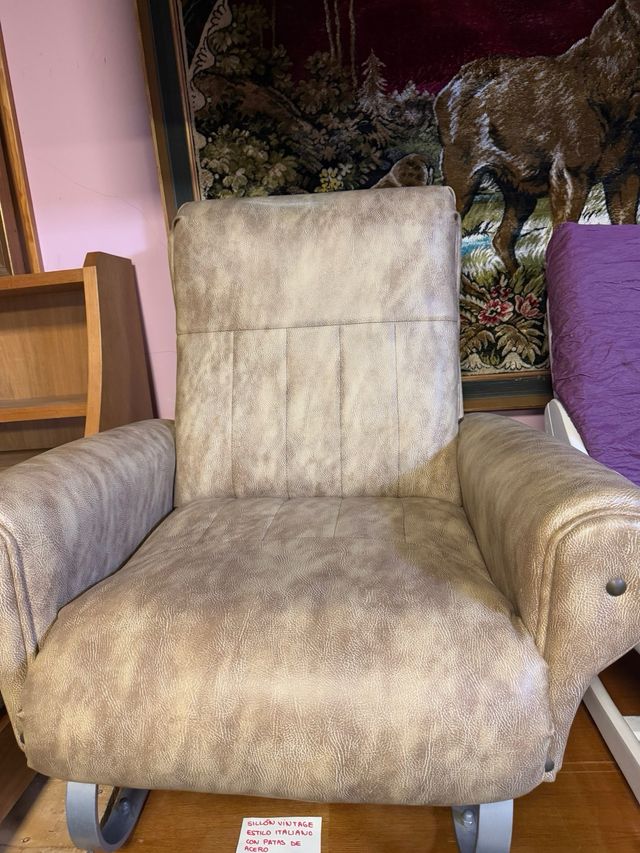 Sillon vintage estilo italiano
