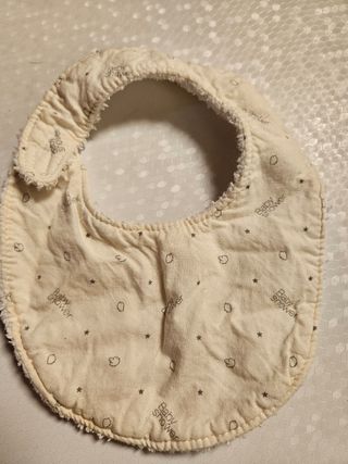Lote 2 baberos para 3-6m