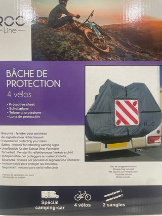 FUNDA 4 BICIS , AUTO-CARAVANA
