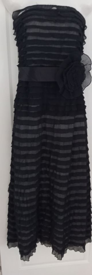 Vestido negro fiesta El corte Ingles 
