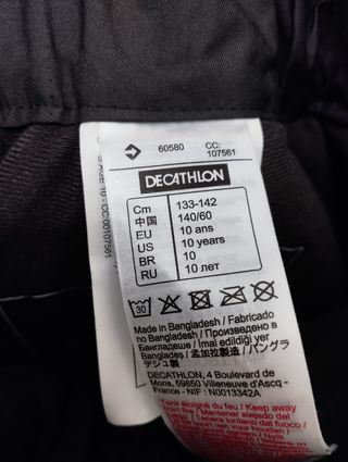 Pantalón nieve 