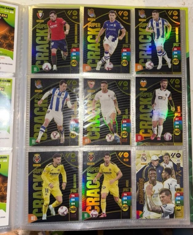 Colección completa chicles liga 24-25 