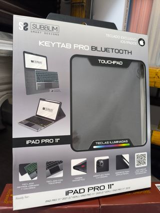 Funda con teclado Ipad Pro 11'