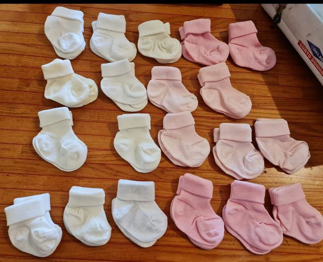 Lotto 20 paia di calze taglia 00