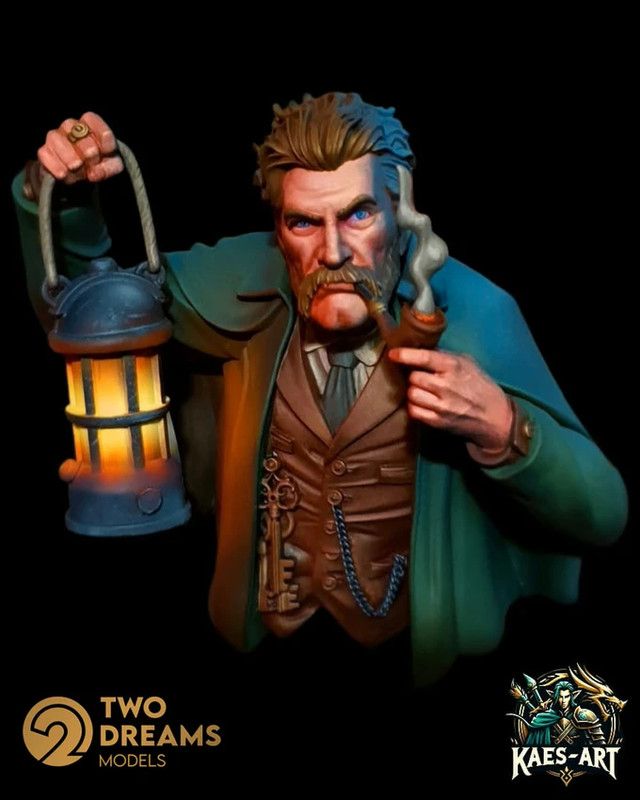 Busto para pintores: Investigador de Cthulhu