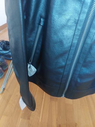 Cazadora Biker Jack jones,  Nueva , XS .