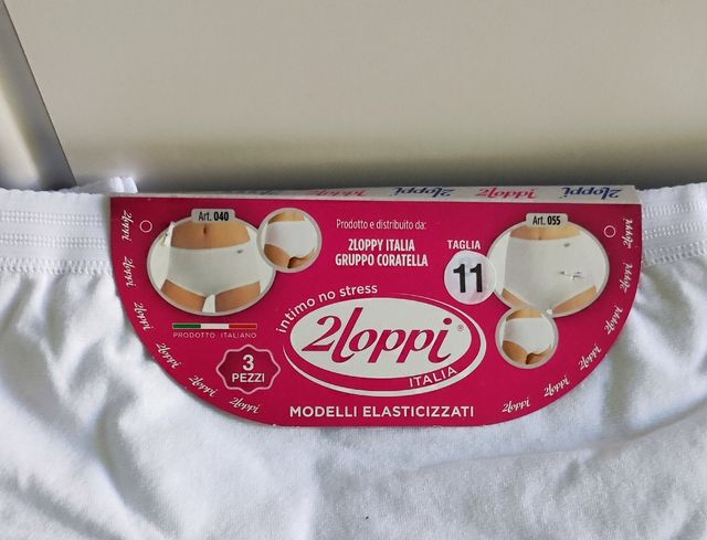 Lotto di 6 slip donna taglia 11/7XL