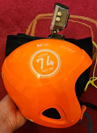 Casco esqui con soporte GoPro