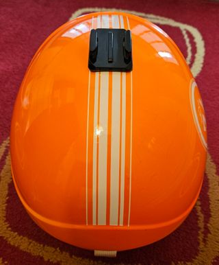 Casco esqui con soporte GoPro